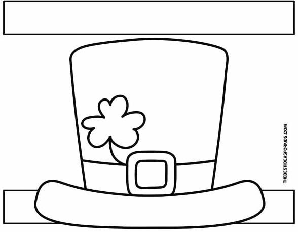 Printable Leprechaun Hat Template