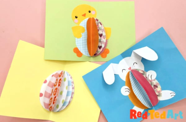 pop up easter eggs 3 ways