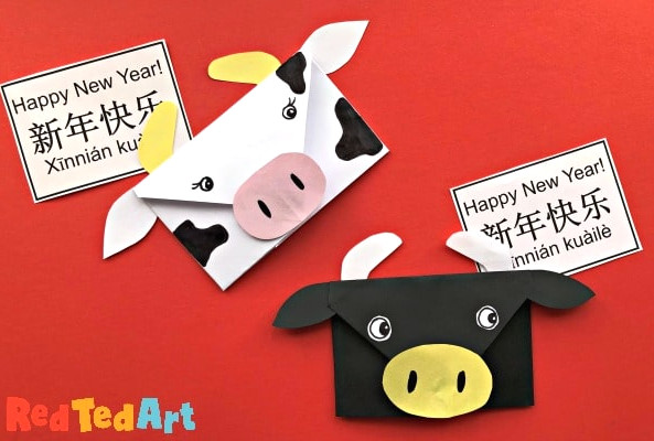 Year of the Ox envelopes