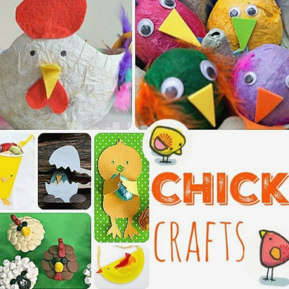 Easter Chick Crafts