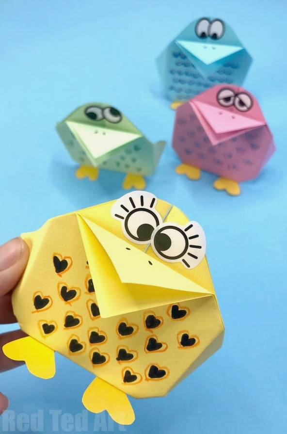 Easy Paper Birds