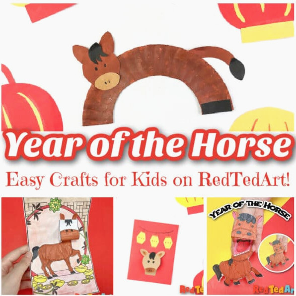 year of the horse crafts