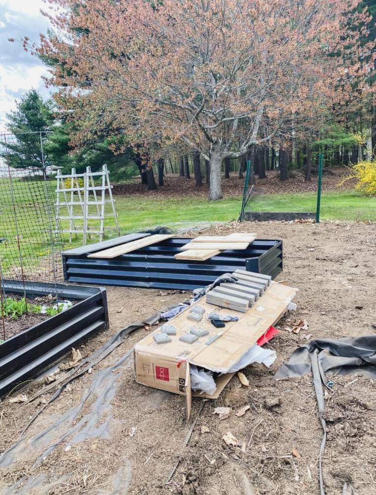 building raised garden beds