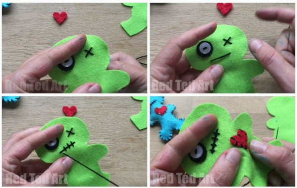 DIY Voodoo Pincushion - too cute!