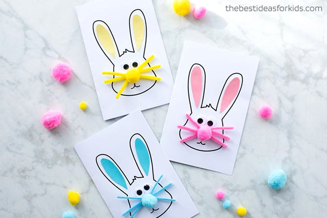 Easter Bunny Card for kids