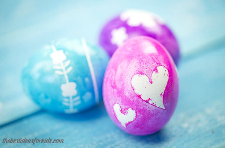 Easter Egg Silhouettes Craft