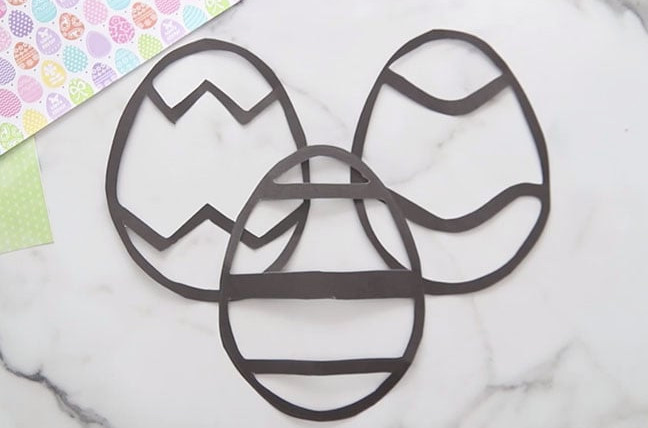 Easter Egg Suncatcher Templates