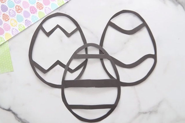 Easter Egg Suncatcher Templates