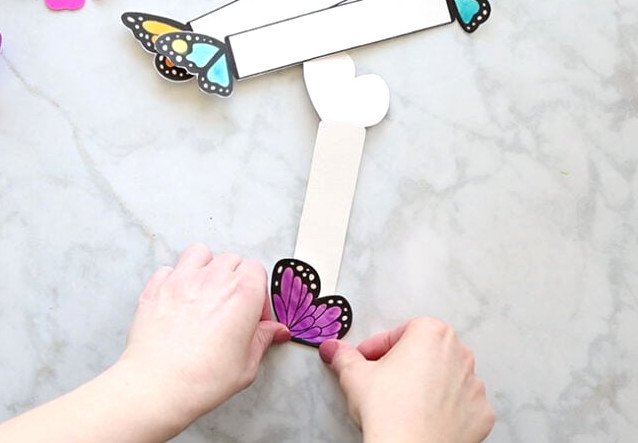 Fold Butterfly Back