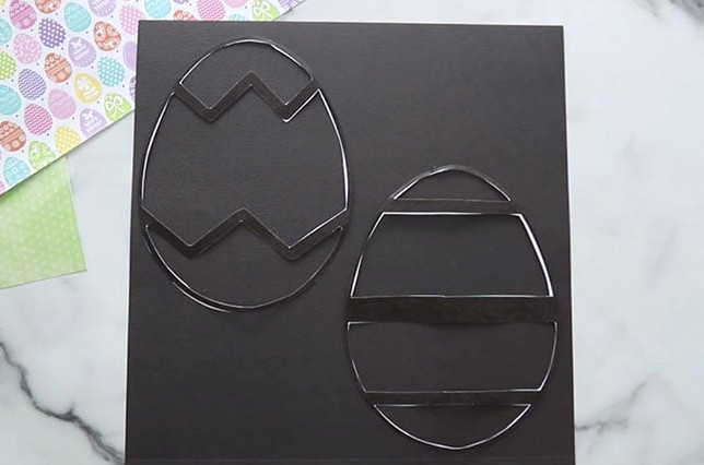 Print Easter Suncatcher Template