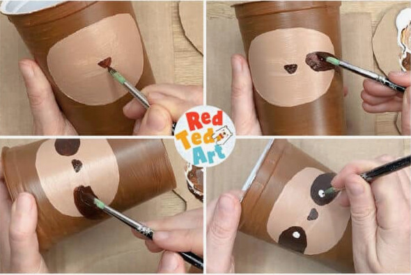 paint pen pots in detail