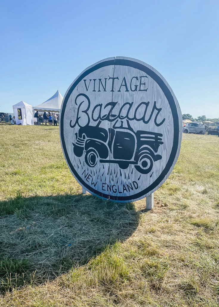 vitnage bazaar new england sign