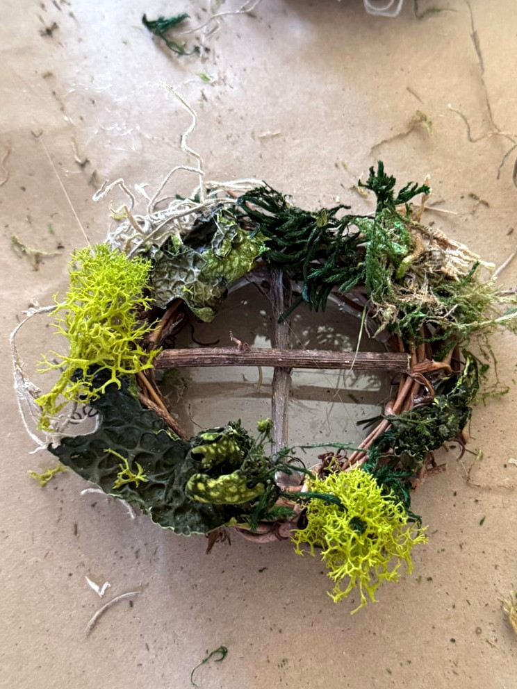 mossy fairy window