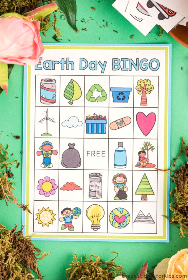 free earth day bingo printables
