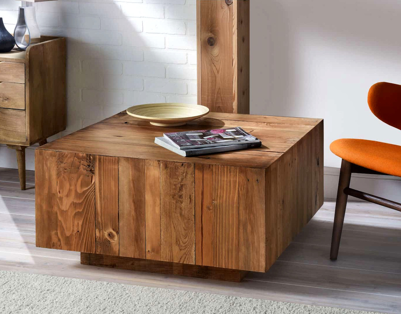 West Elm Inspired DIY Coffee Table