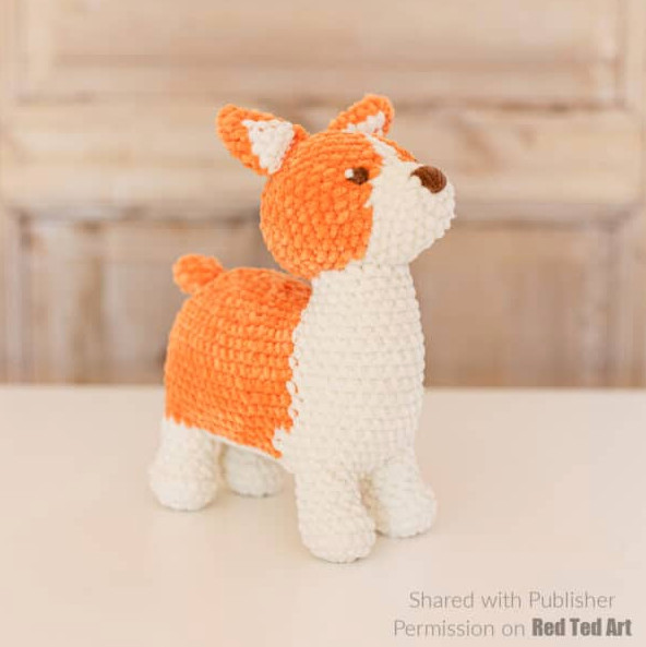 cute crochet corgi pattern free