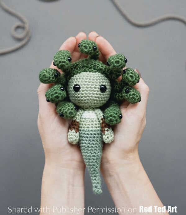 free medusa crochet pattern doll