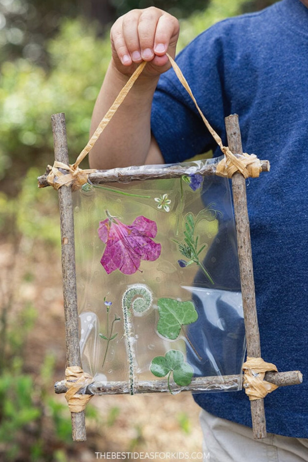 Nature Frame Craft with Sticks