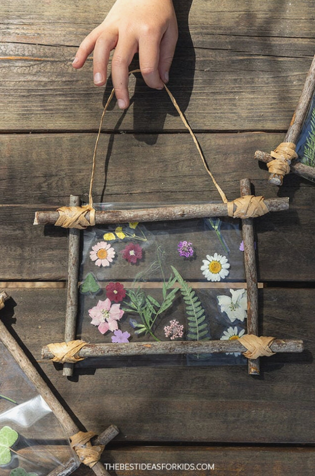 Stick Frame Made with Sticks