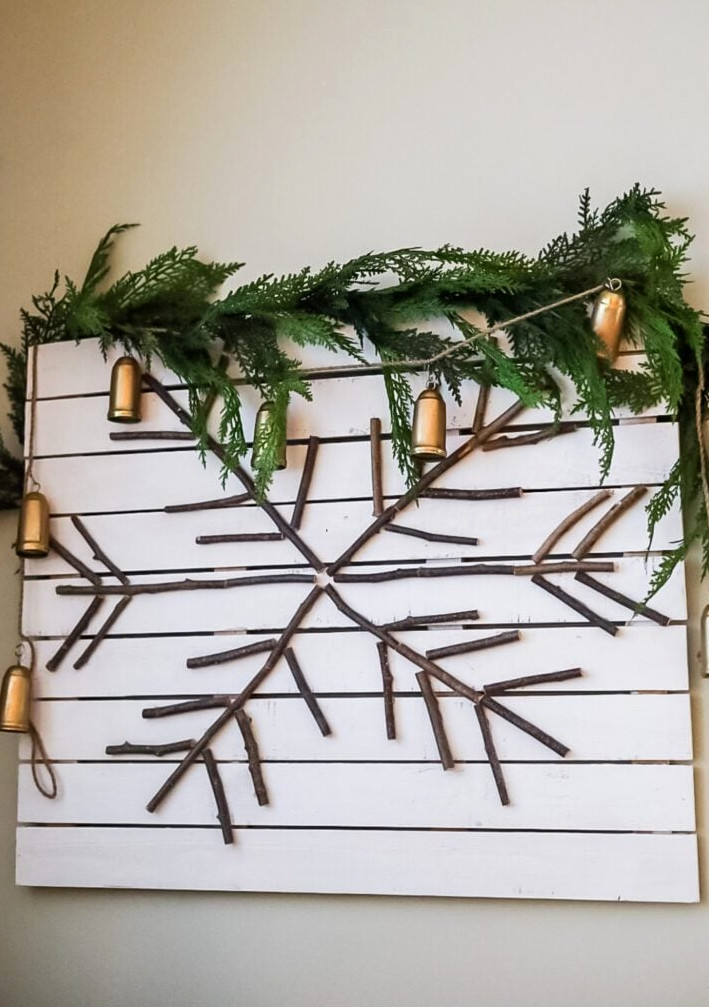 snowflake wall art
