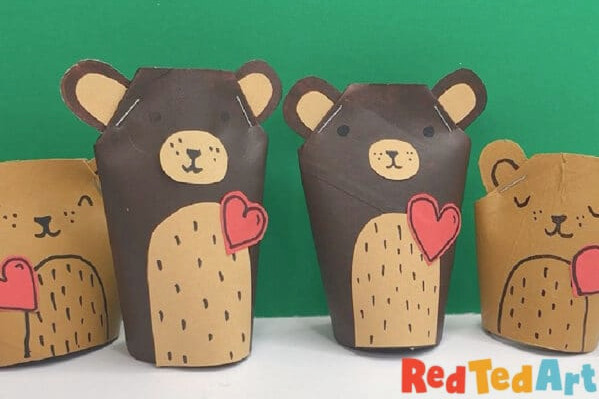 Happy bear crafts making