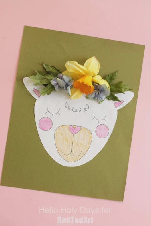Eid sheep craft for kids