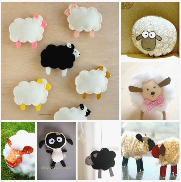 Adorable Lamb Crafts for Spring and Easter