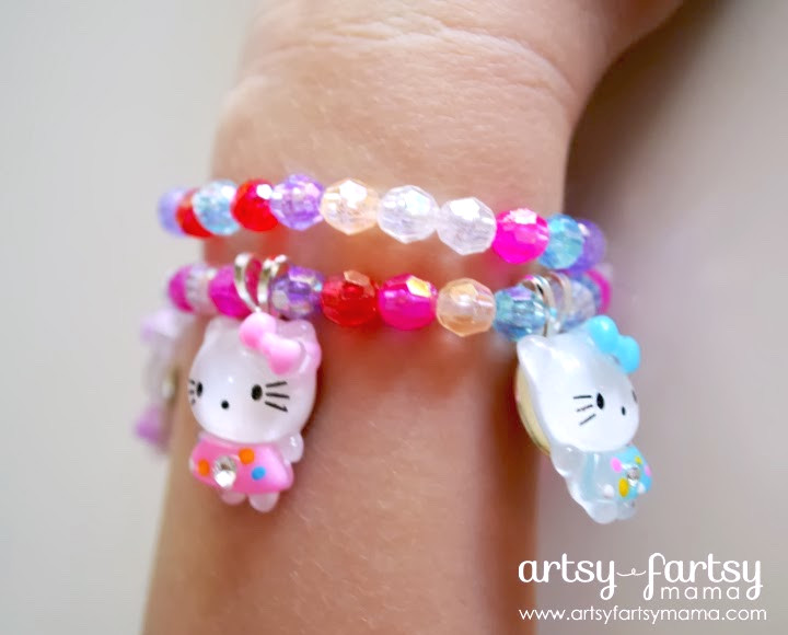 DIY Hello Kitty Bracelet