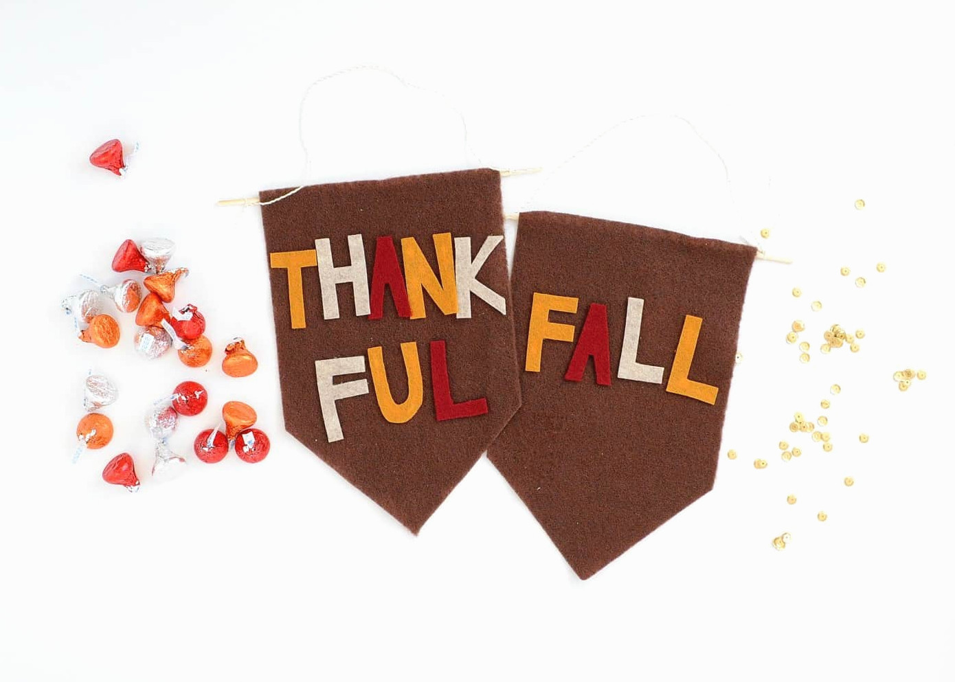 fall banner DIY