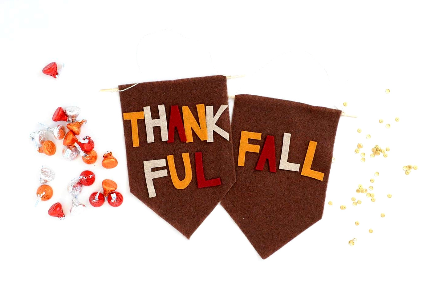fall banner DIY