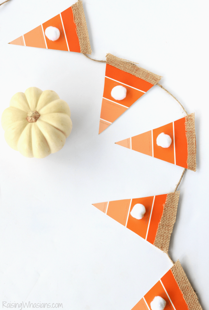 pumpkin pie garland