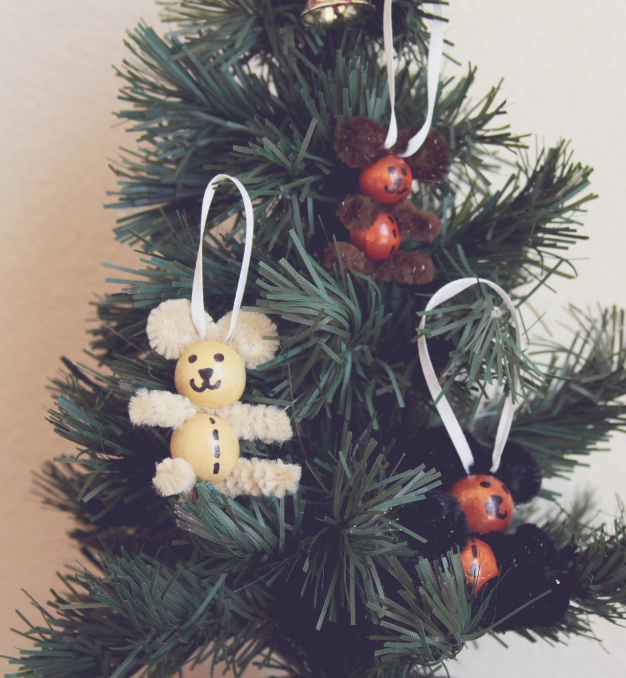 Teddy Bear Homemade Ornament