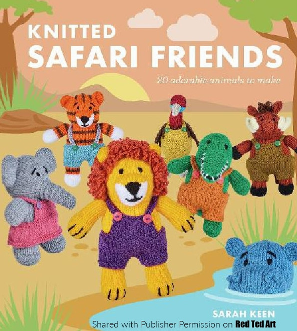 knitted safari toys sarah keen