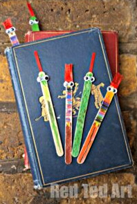 Lollipop Stick Crafts