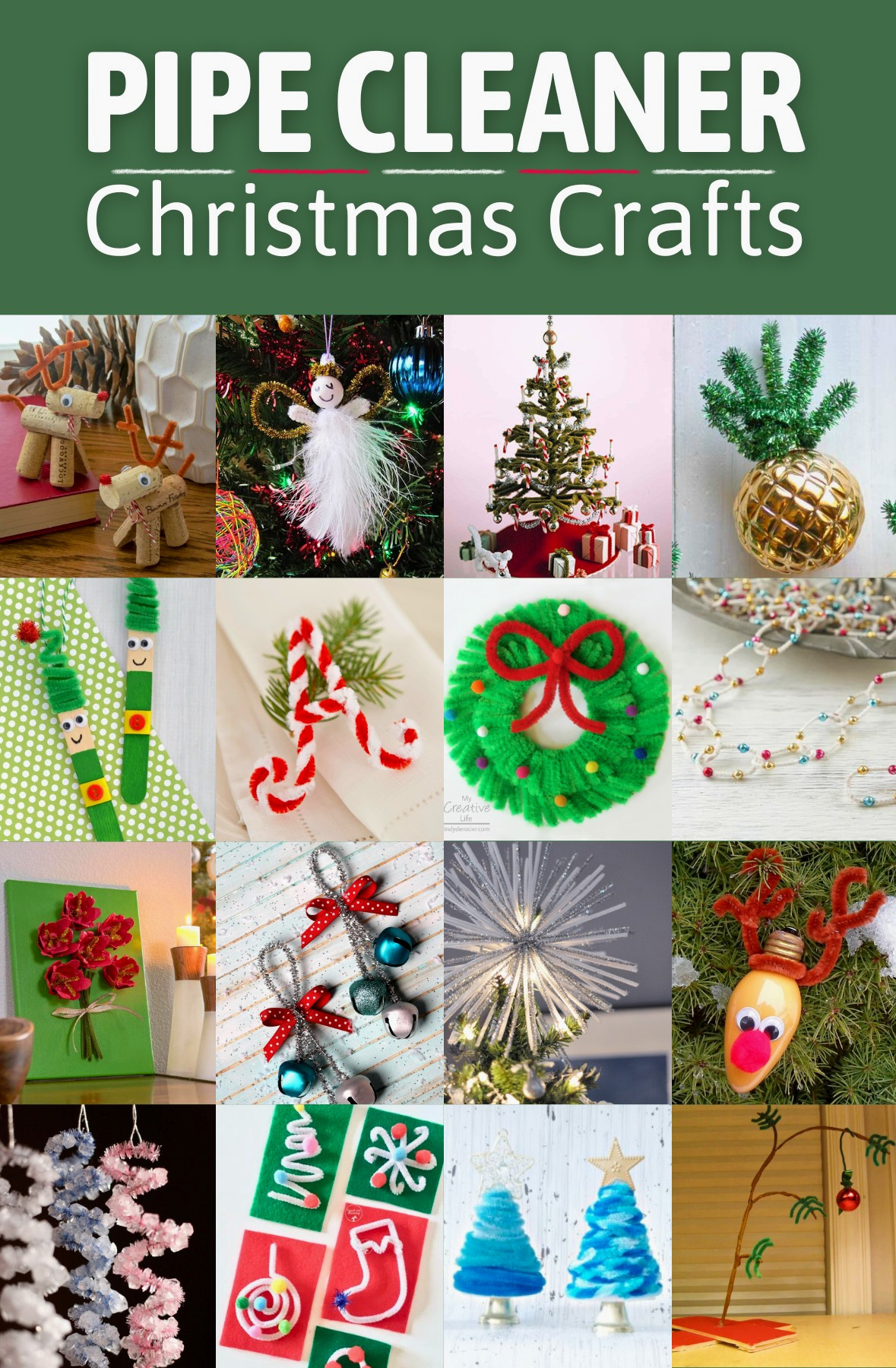 Pipe Cleaner Christmas Crafts