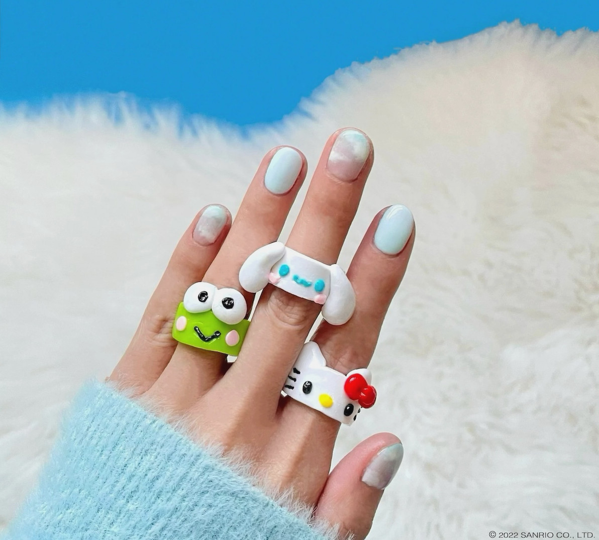 Sanrio clay rings