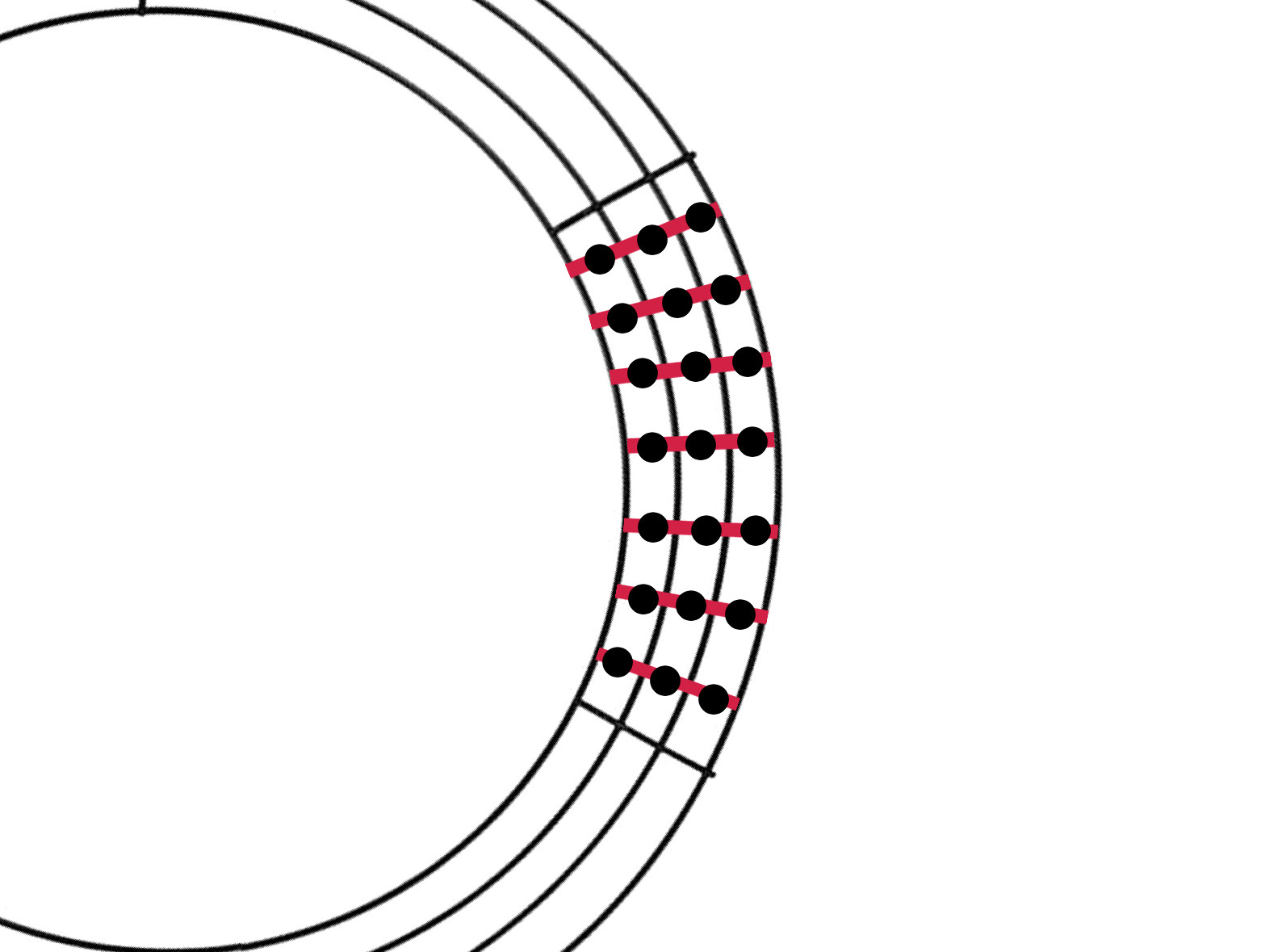 Wire wreath frame