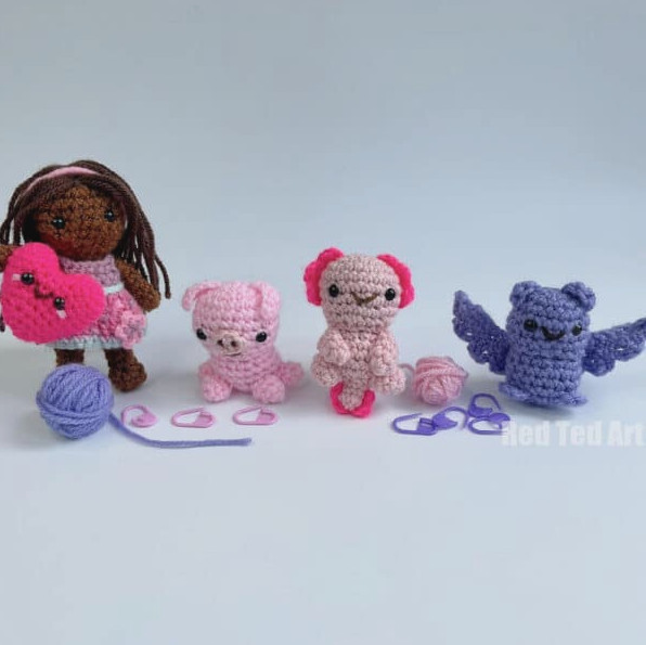 Axolotl Crochet Project amigurumi book