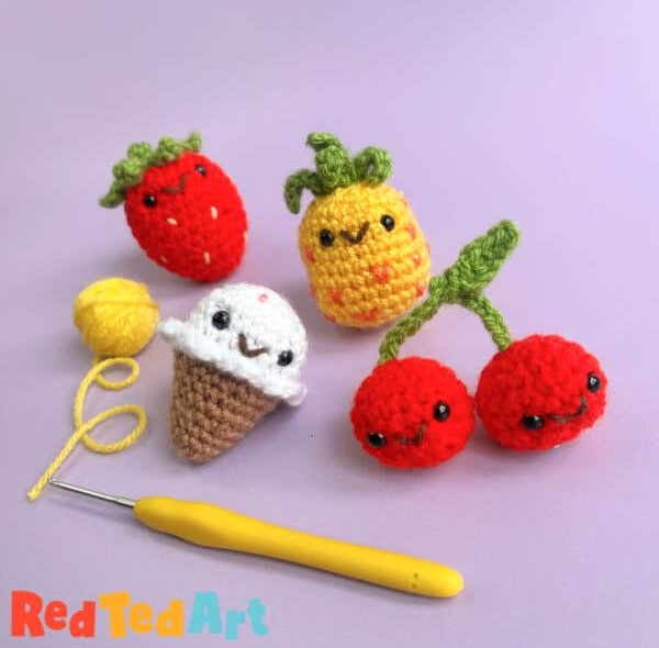 crochet ice cream cone patterns