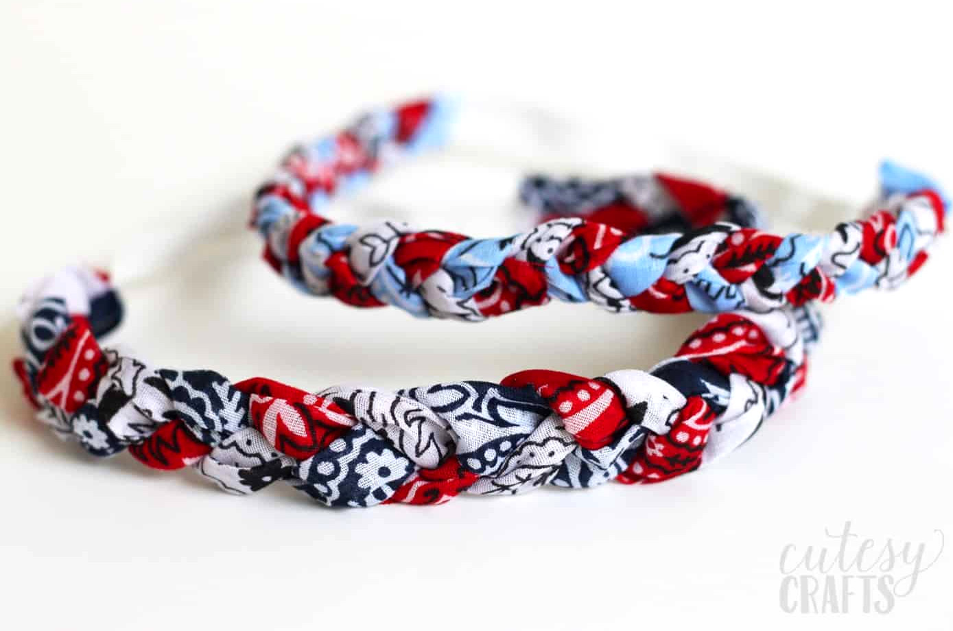 diy bandana headbands