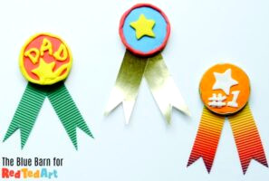 Father's Day Jar Lid Medals for kids