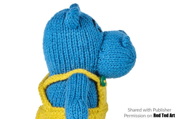 knitted hippo nostrils