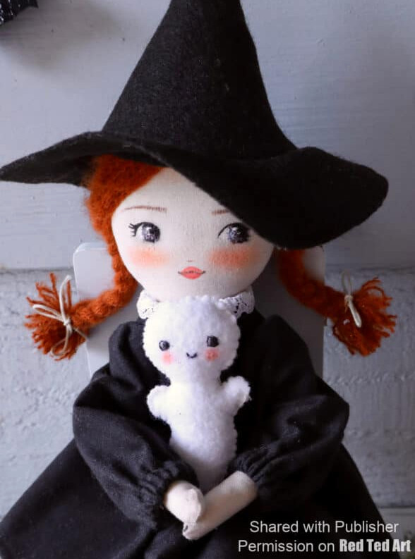felt rag doll sewing ideas
