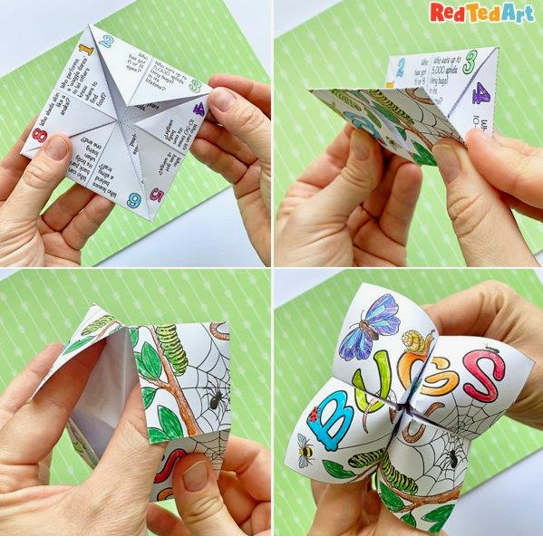 fold the fortune teller
