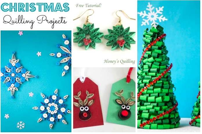 Fabulous Christmas Quilling Patterns - quilling is a surprisingly versatile AND satisfying craft technique. Why not give it a go?