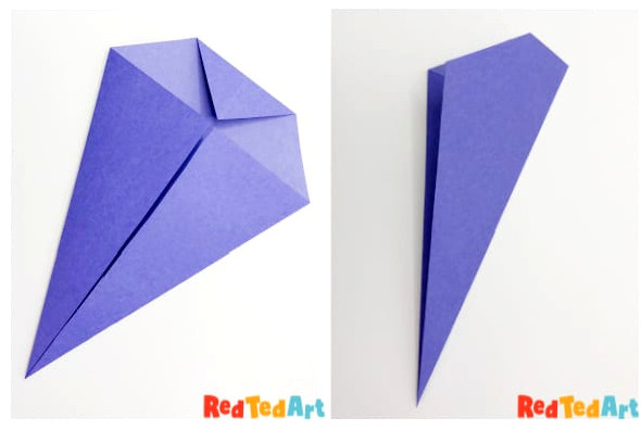 Next step in making a paper whale