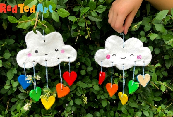 Saltdough rainbows