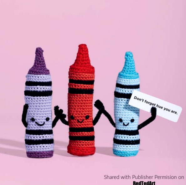 CRAYON Crochet pattern free 