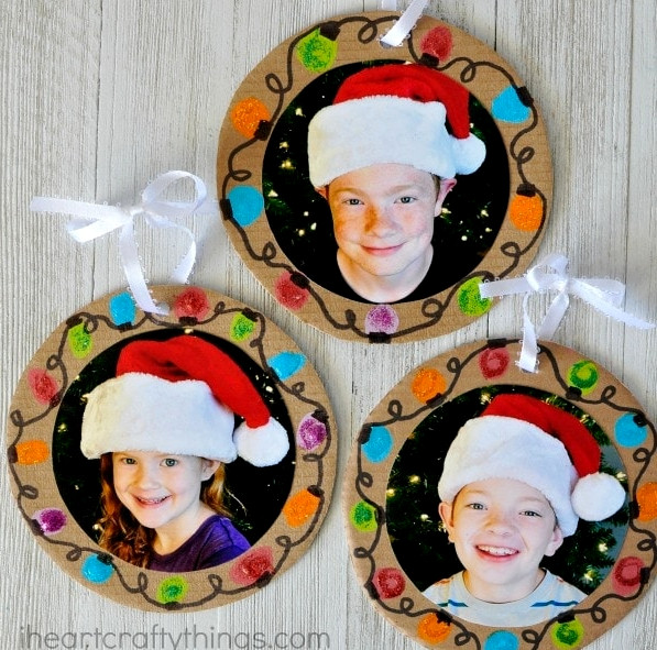 sweet photo ornaments
