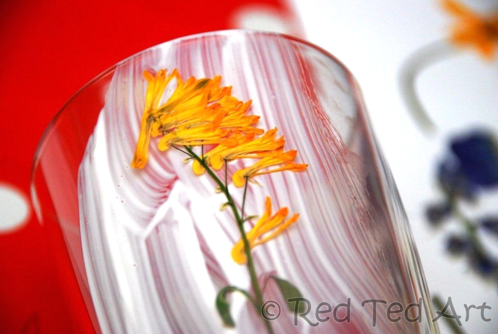 drying flowers